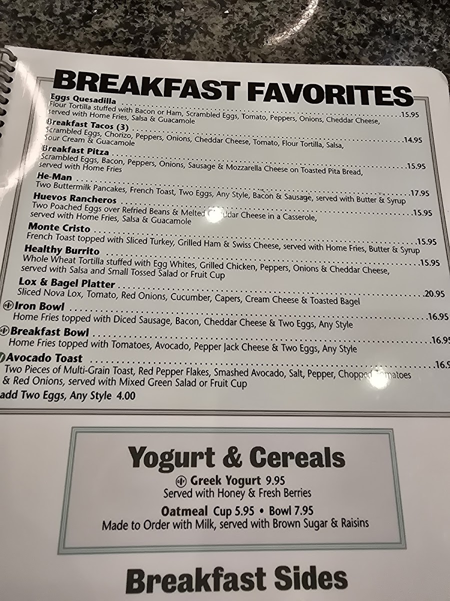 The Randolph Diner Bar & Grill Menu - Image 4